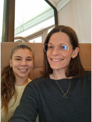 Julie and Anastasiia